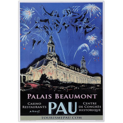Affiche PAU - PALAIS BEAUMONT