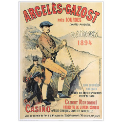 Affiche ARGELÈS-GAZOST , SAISON 1894