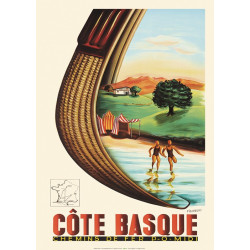 Affiche CÔTE BASQUE - CHISTERA