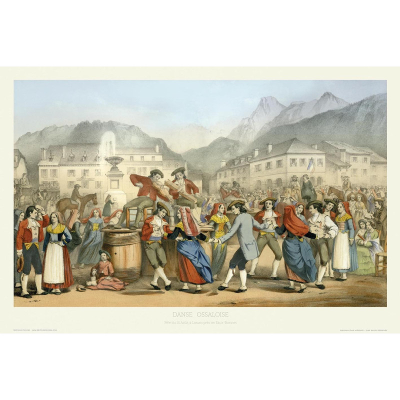 Danse Ossaloise , Laruns 1840