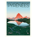 PYRENEES , Le PIC du MIDI D'OSSAU - les lacs d'Ayous