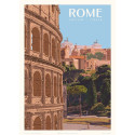 Affiche Rome , Latium - Italie