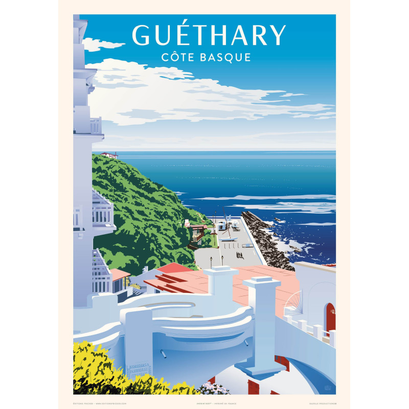 Guéthary , la passerelle