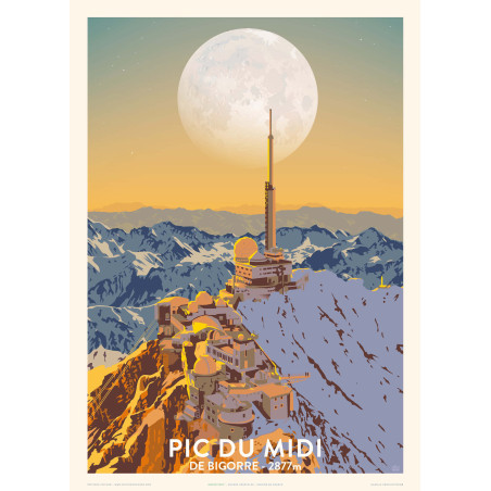 Le pic du Midi de Bigorre - 2877 m
