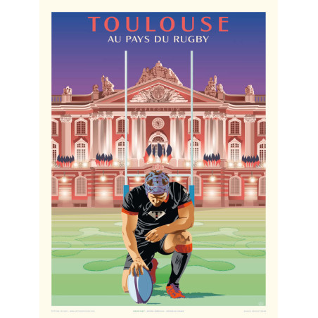 Toulouse , au Pays du Rugby
