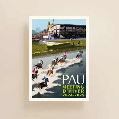 Affiche Pau, Meeting d'Hiver 2024/2025